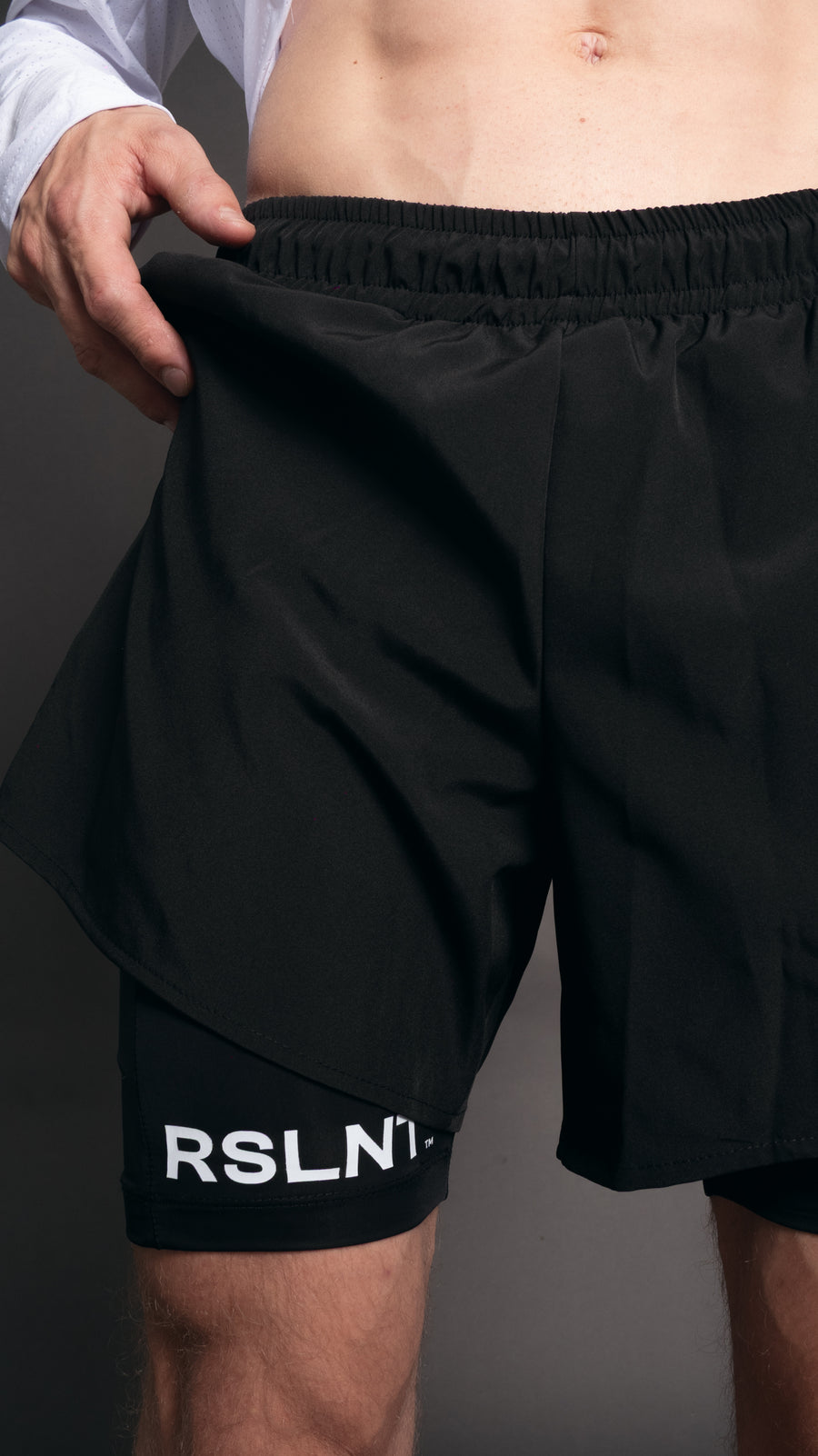 RSLNT Black Training Short