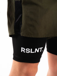 RSLNT Green Training Short