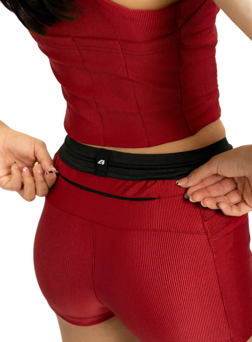 RSLNT Biker Rouge