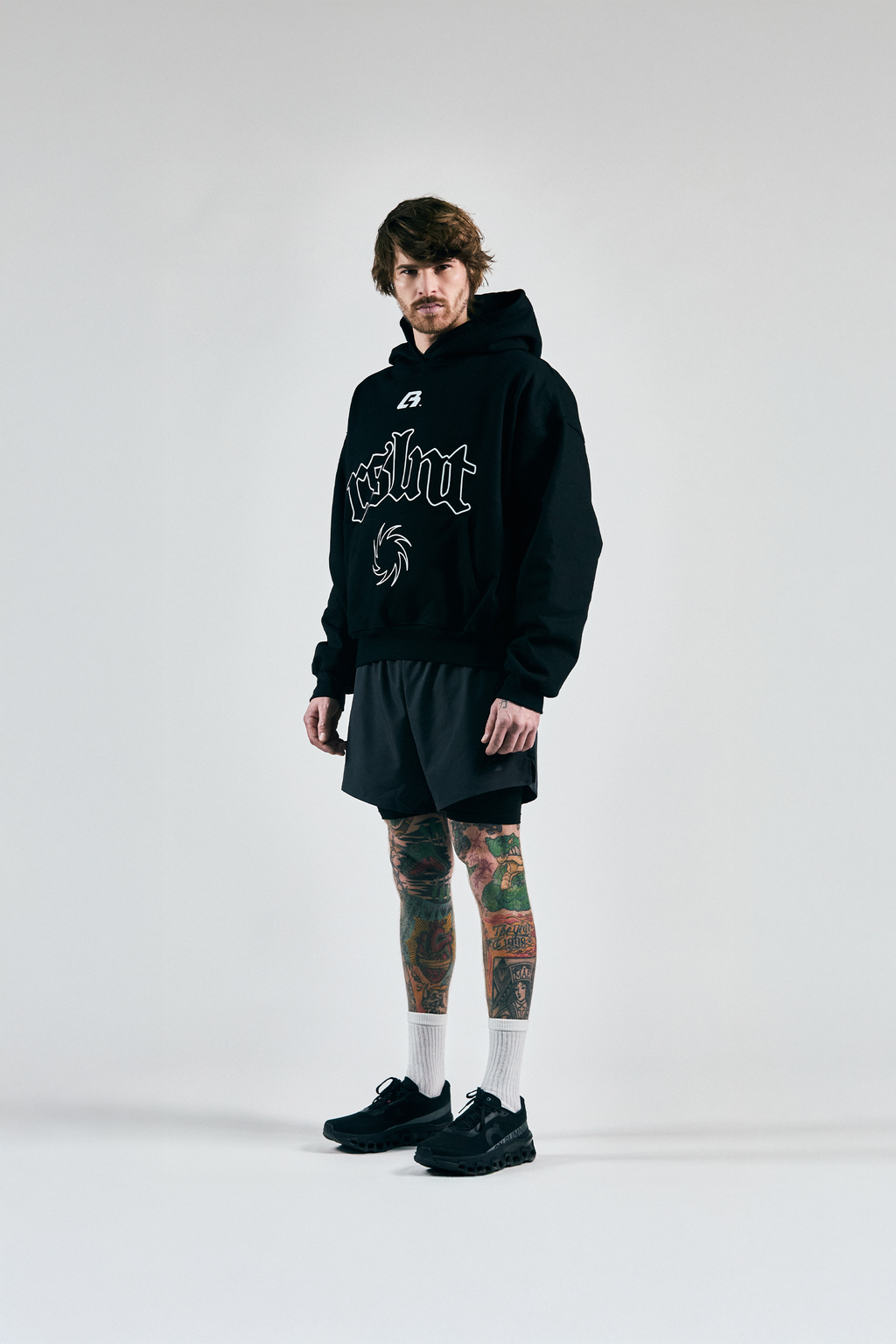 RSLNT Grey  Training Short