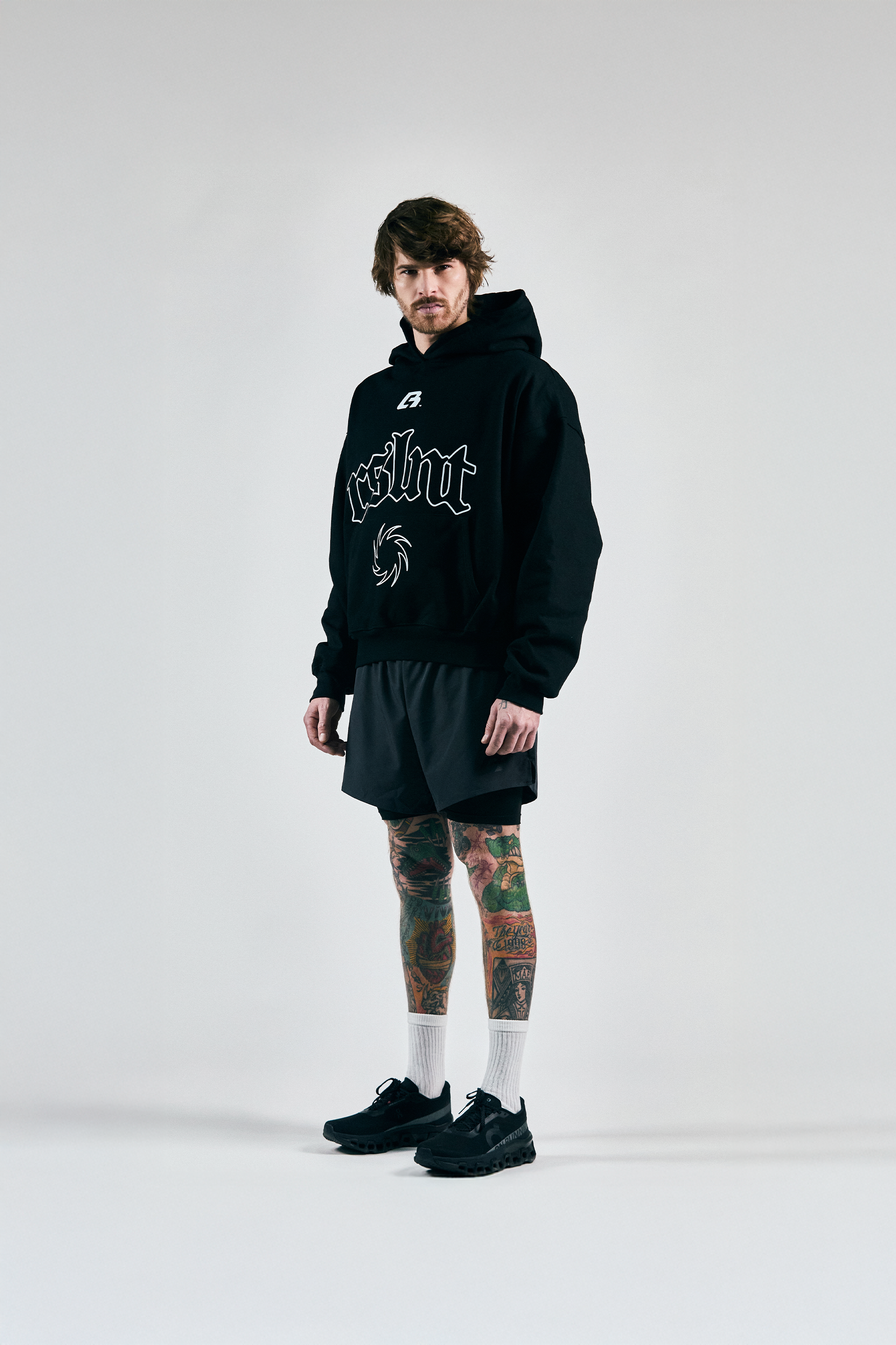 RSLNT Grey Training Short