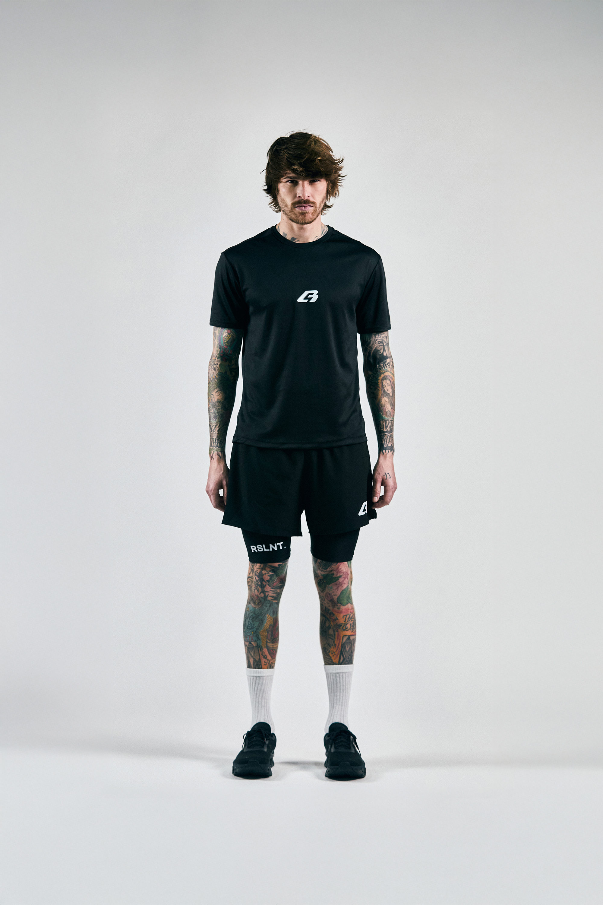 RSLNT Black Training Short