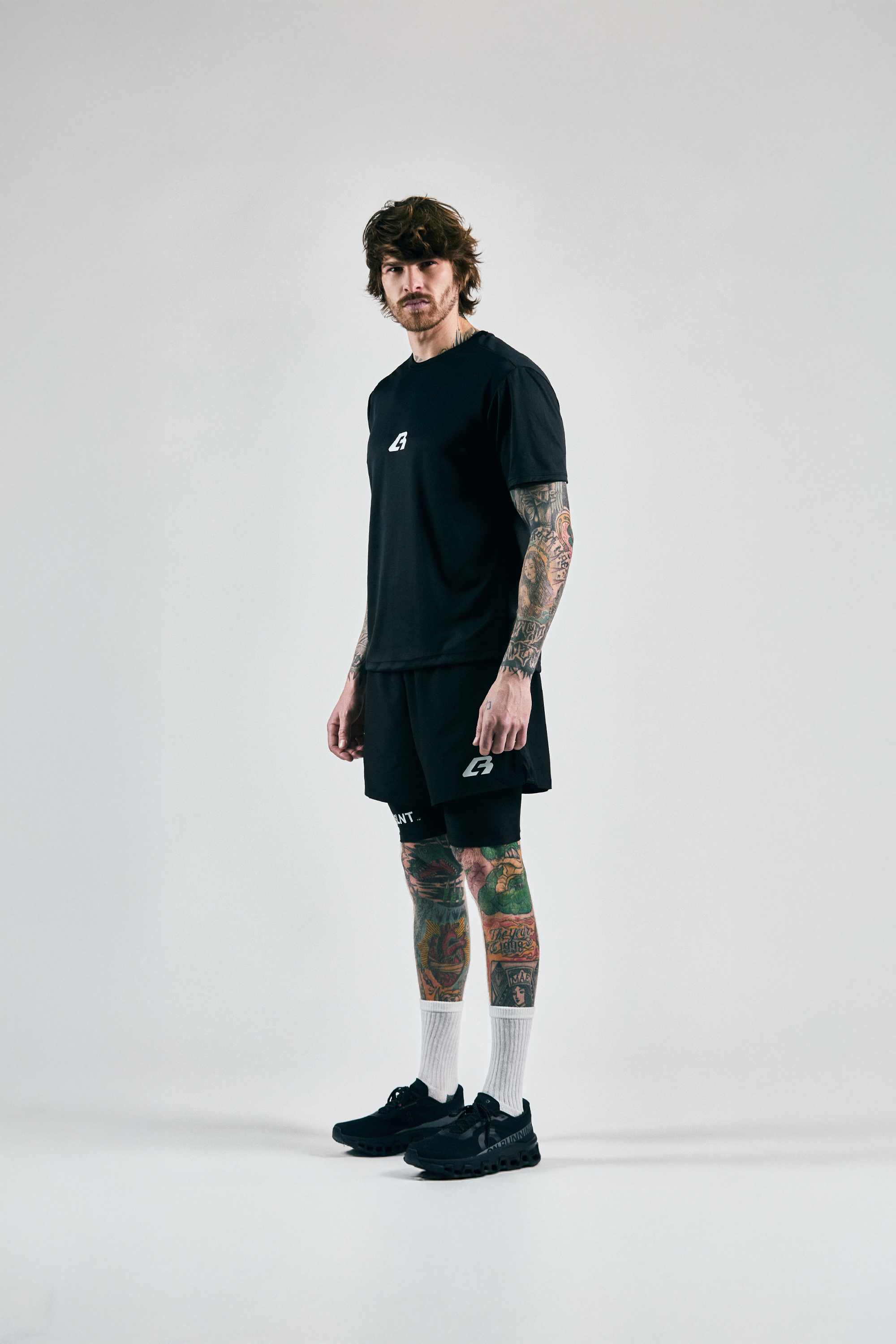 RSLNT Black Training Short