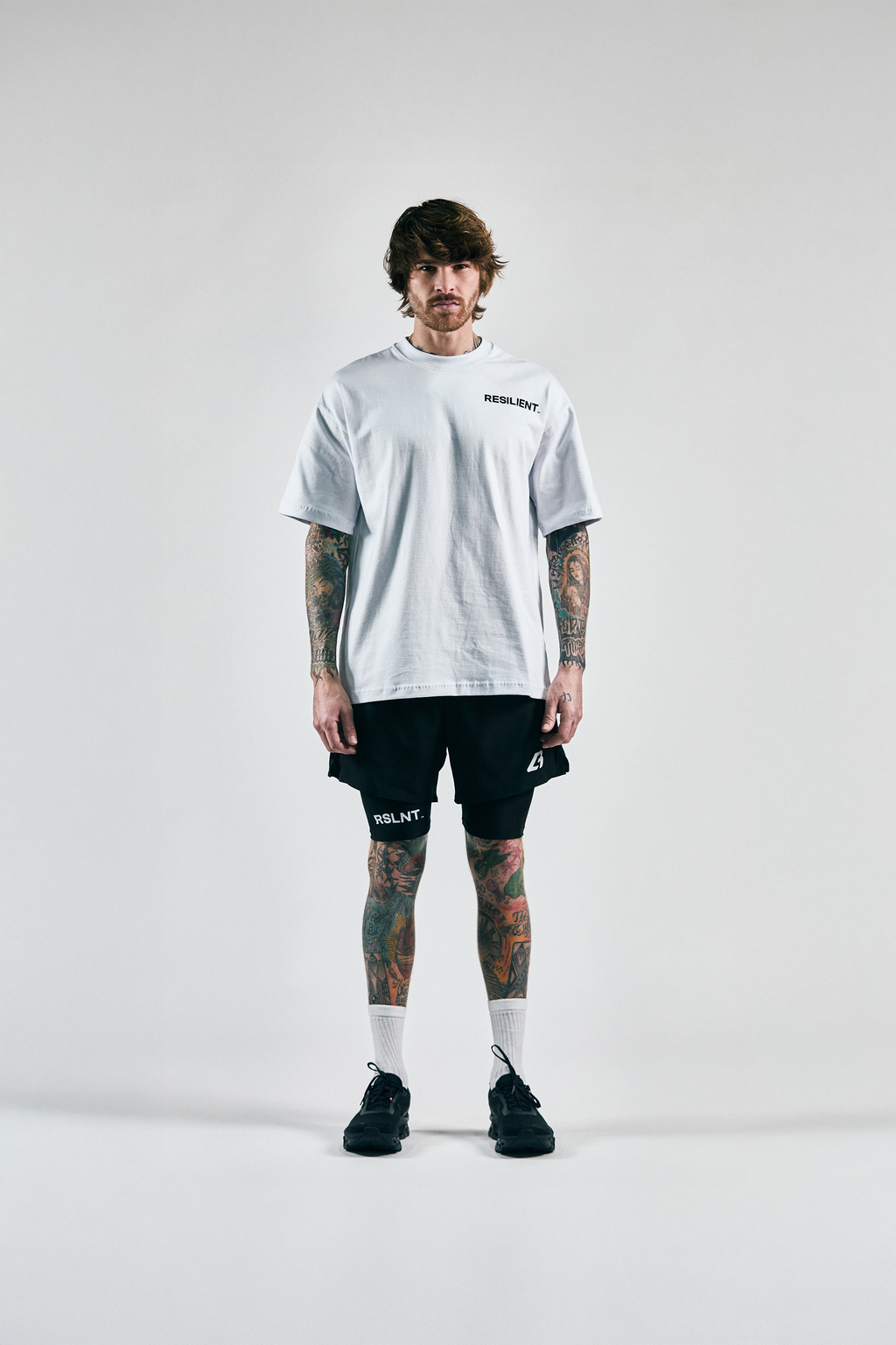 RSLNT Devil Face (Tee White Edition)