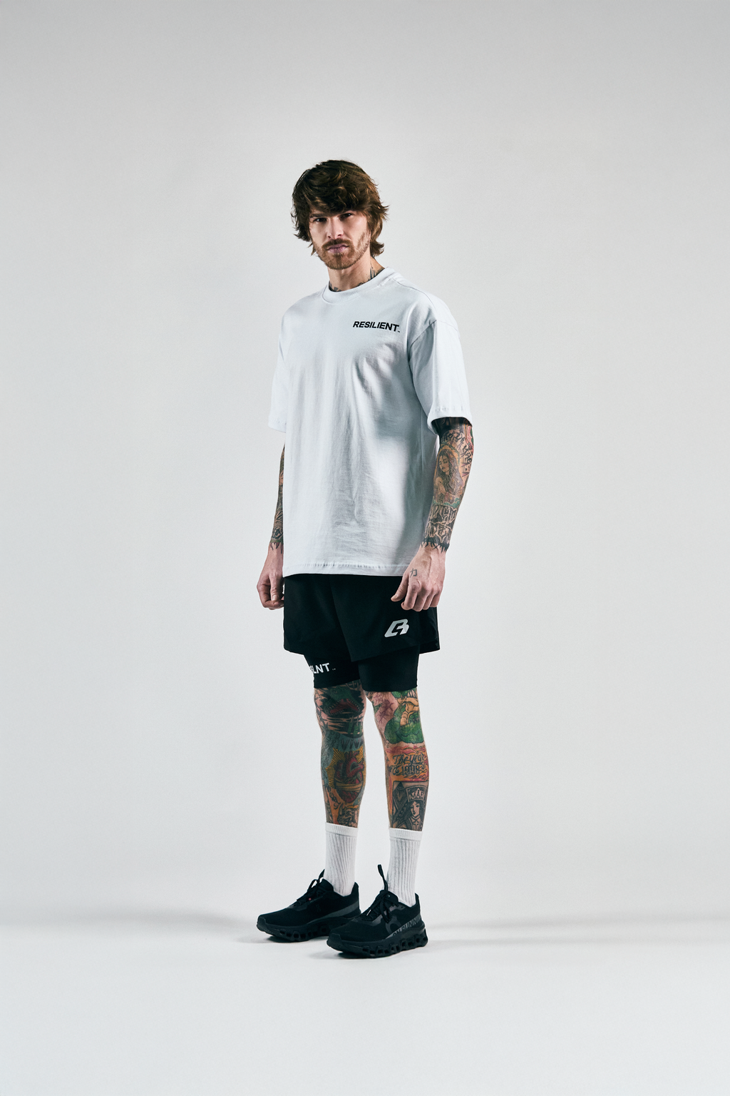 RSLNT Devil Face (Tee White Edition)