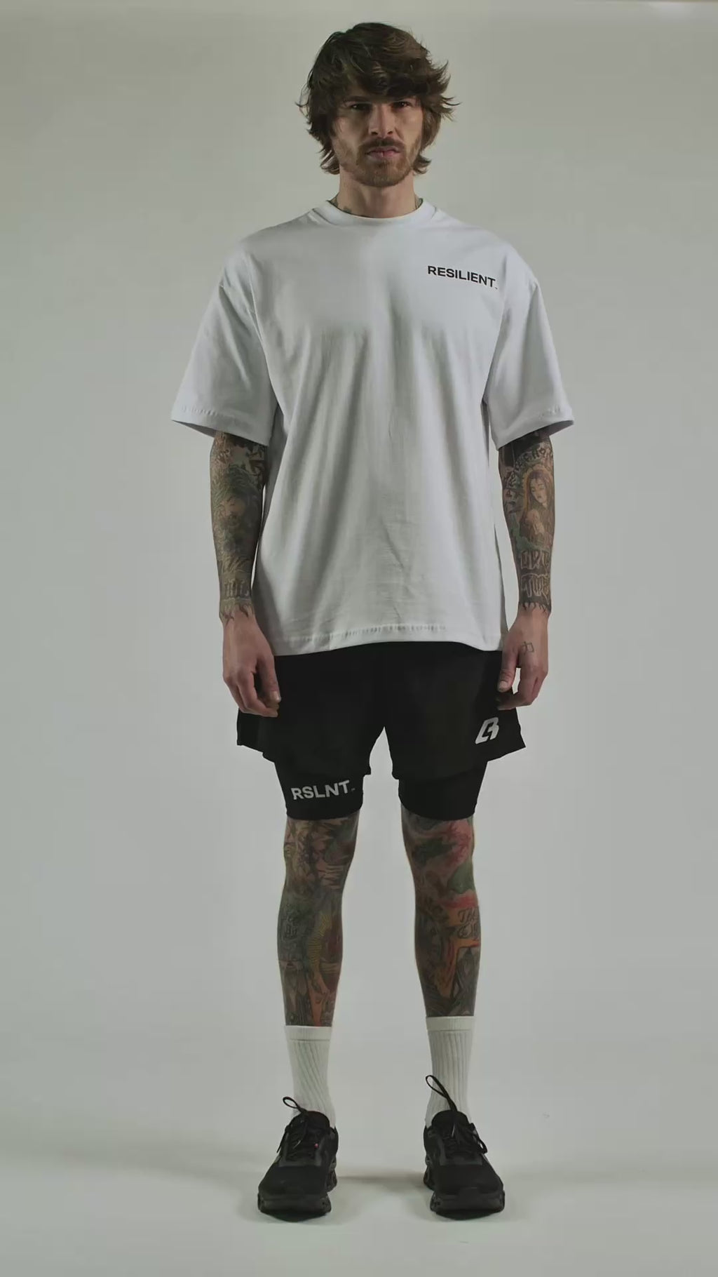 RSLNT Devil Face (Tee White Edition)