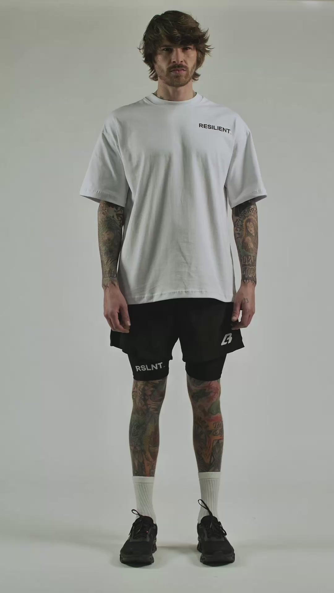 RSLNT Devil Face (Tee White Edition)